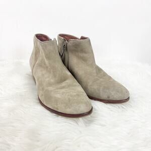 Sam Edelman 8 M Women Beige Suece Petty Ankle Booties